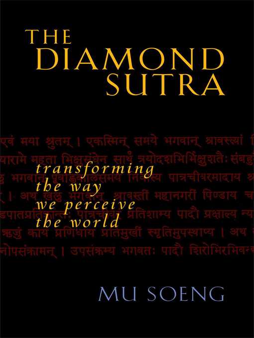 Title details for The Diamond Sutra by Mu Soeng - Wait list